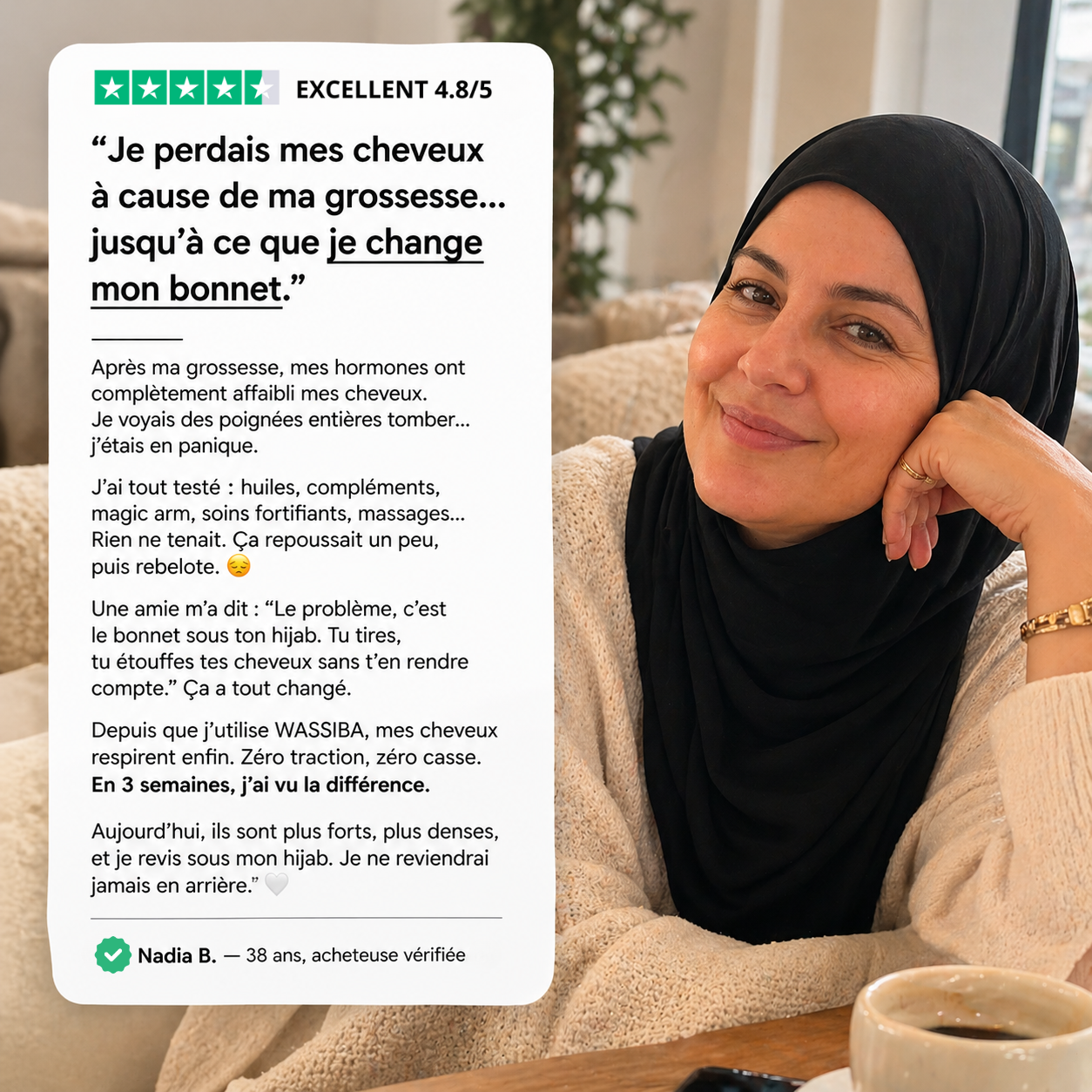 WASSIBA | Le Sous-Hijab Protecteur